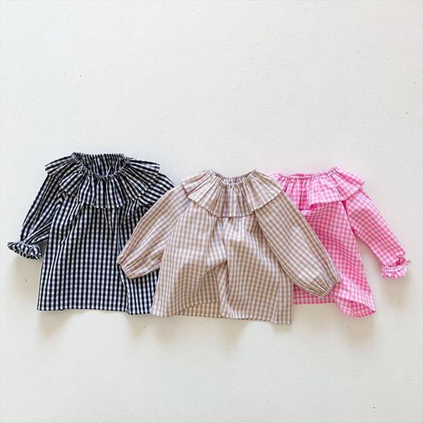 spring autumn toddler baby girls plaid long sleeve cotton t shirt kids pullover coat children clothing, Blue
spring autumn toddler baby girls plaid long sleeve cotton t shirt kids pullover coat children clothing, Blue