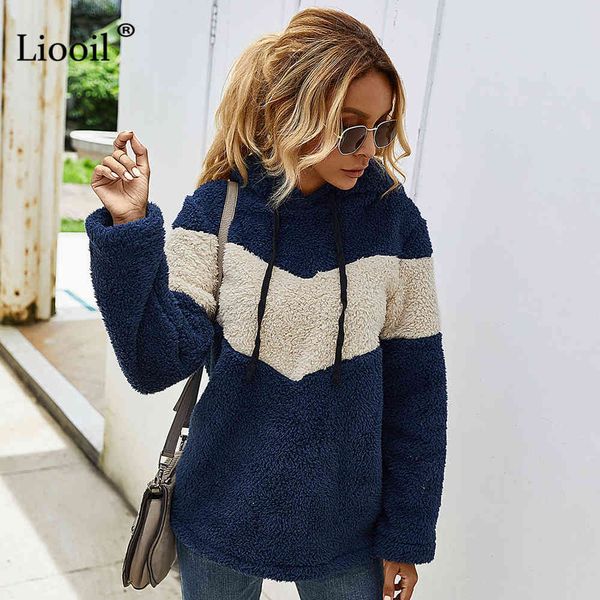 sweatshirts casual plush sweatshirt woman autumn winter color block hooded drawstring long sleeve female warm pullovers and hoodies txdz, Black
sweatshirts casual plush sweatshirt woman autumn winter color block hooded drawstring long sleeve female warm pullovers and hoodies txdz, Black