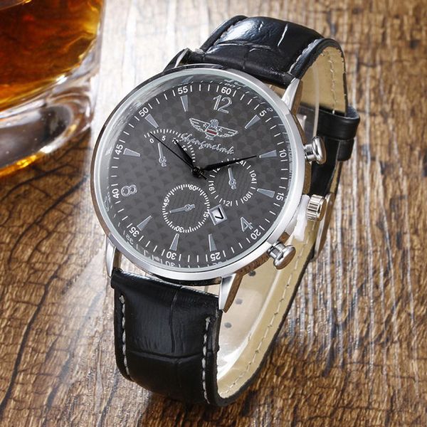 wristwatches fashion leisure men date alloy case synthetic leather analog quartz sport watch male clock relogio masculino, Slivery;brown
wristwatches fashion leisure men date alloy case synthetic leather analog quartz sport watch male clock relogio masculino, Slivery;brown