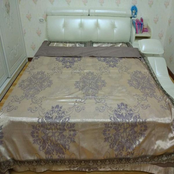 bedding sets 4/6pcs gold silver coffee jacquard satin luxury set king size silk/cotton bed lace duvet cover sheet linen
bedding sets 4/6pcs gold silver coffee jacquard satin luxury set king size silk/cotton bed lace duvet cover sheet linen