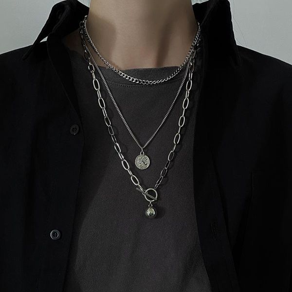 pendant necklaces hip hop punk multilayer long chain for women necklace fashion trend silver color clavicle charm jewelry party gift
pendant necklaces hip hop punk multilayer long chain for women necklace fashion trend silver color clavicle charm jewelry party gift