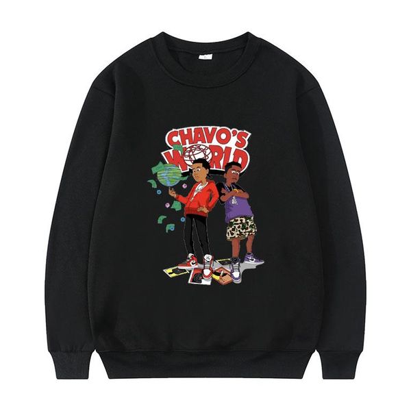 men's hoodies & sweatshirts rapper chief keef hipster pattern sweatshirt ghavos worid letter print pullover women fashion sportswear me, Black
men's hoodies & sweatshirts rapper chief keef hipster pattern sweatshirt ghavos worid letter print pullover women fashion sportswear me, Black