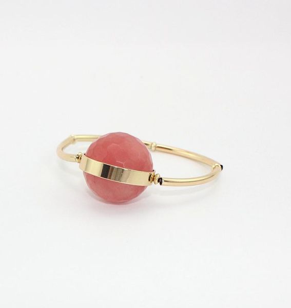 charm bracelets one big watermelon stone elastic string with copper pipe for women fashion jewelry wholesale, Golden;silver
charm bracelets one big watermelon stone elastic string with copper pipe for women fashion jewelry wholesale, Golden;silver