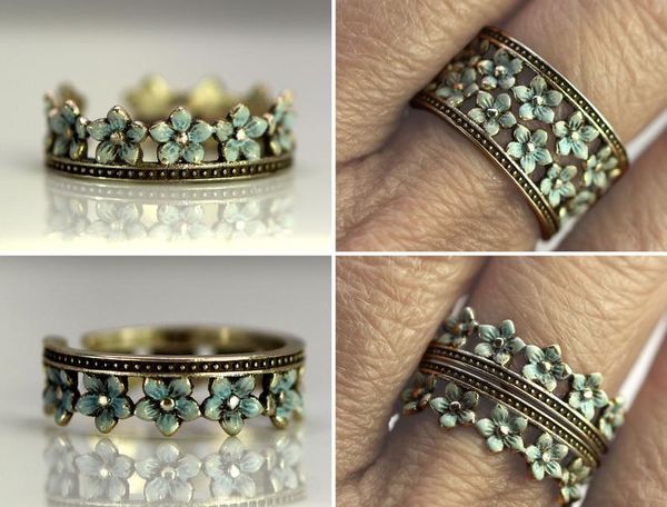 charm male female flower open ring classic silver color thin engagement vintage bride metal wedding rings for women men, Slivery;golden
charm male female flower open ring classic silver color thin engagement vintage bride metal wedding rings for women men, Slivery;golden