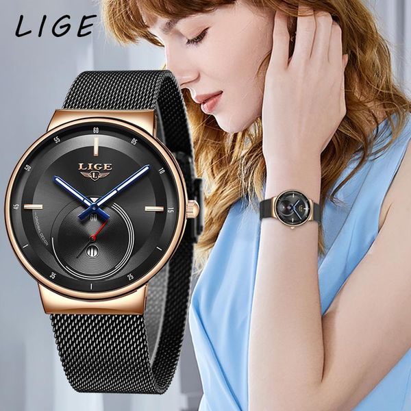 wristwatches 2021lige women fashion watch creative lady casual watches stainless steel mesh band stylish desgin luxury quartz for, Slivery;brown
wristwatches 2021lige women fashion watch creative lady casual watches stainless steel mesh band stylish desgin luxury quartz for, Slivery;brown