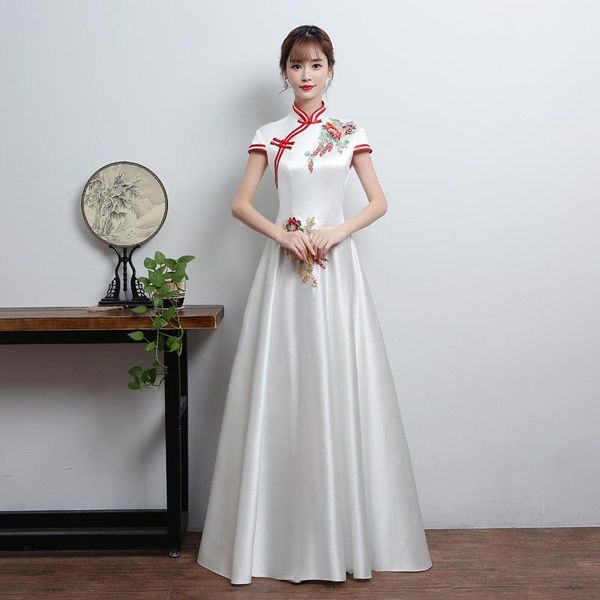 ethnic clothing white bride cheongsam oriental women wedding qipao chinese style elegant long dress luxury robe party dresses vestido s-4xl, Red
ethnic clothing white bride cheongsam oriental women wedding qipao chinese style elegant long dress luxury robe party dresses vestido s-4xl, Red