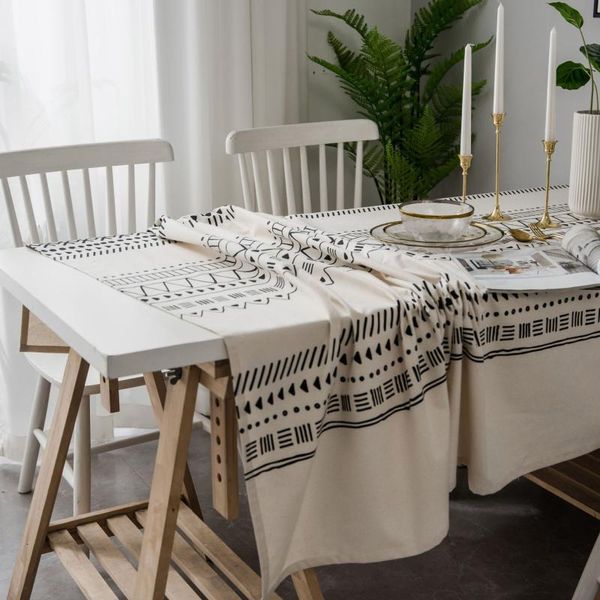 geometric black white tablecloth rectangular dustproof dining kitchen coffee table cloth cotton linen ethnic style cover tapete
geometric black white tablecloth rectangular dustproof dining kitchen coffee table cloth cotton linen ethnic style cover tapete