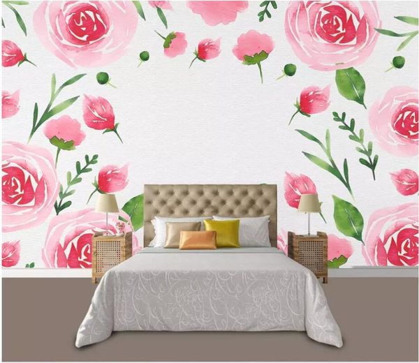 wallpapers custom po mural 3d wallpaper watercolor rose flower background wall home decor murals for living room
wallpapers custom po mural 3d wallpaper watercolor rose flower background wall home decor murals for living room