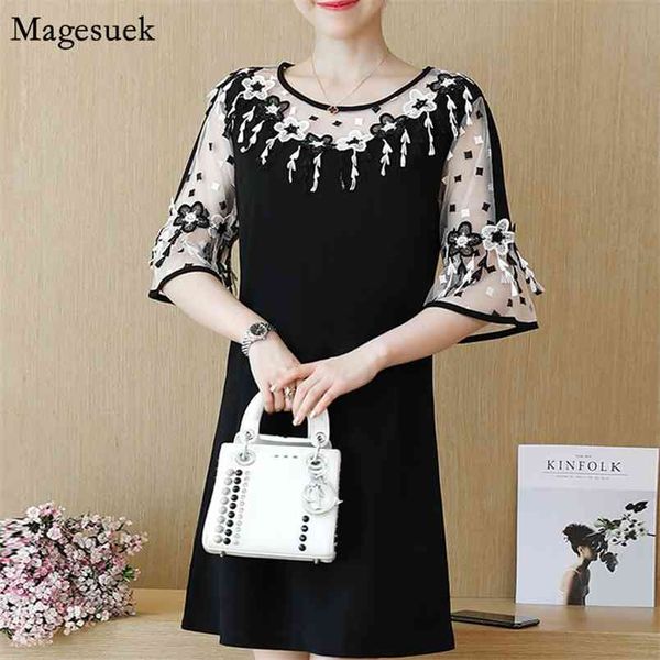 lace floral chiffon dress women elegant black summer female casual short sleeve plus size ladies es vestido 2724 210512, Black;gray
lace floral chiffon dress women elegant black summer female casual short sleeve plus size ladies es vestido 2724 210512, Black;gray