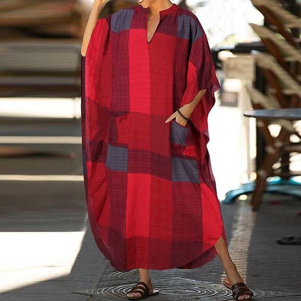 casual dresses vintage long maxi dress sleeve v neck printe party vonda spring autumn sundress holiday vestido plus size robe femme, Black;gray
casual dresses vintage long maxi dress sleeve v neck printe party vonda spring autumn sundress holiday vestido plus size robe femme, Black;gray