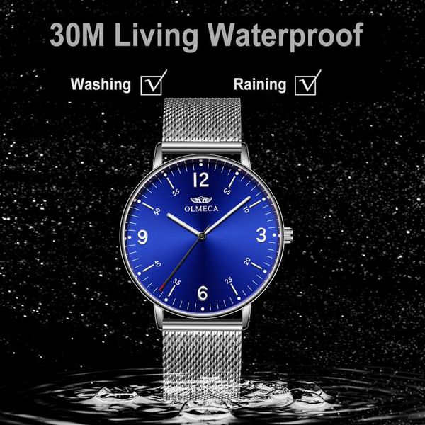 wristwatches fashion luxury watches men reloj hombre ultra thin mesh belt quartz wrist watch waterproof relogio masculino date clock, Slivery;brown
wristwatches fashion luxury watches men reloj hombre ultra thin mesh belt quartz wrist watch waterproof relogio masculino date clock, Slivery;brown