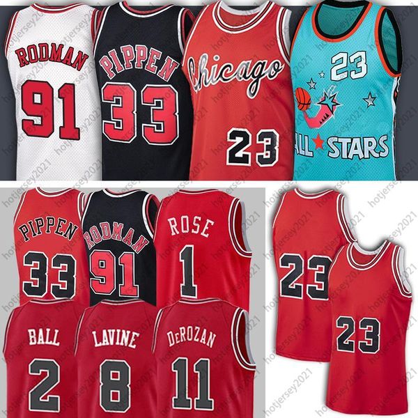 23 michael jd chicago stitched basketball jerseys bulll 11 demar 2 lonzo derozan ball 33 scottie 91 dennis pippen 1 derrick rodman rose jers, Black;red
23 michael jd chicago stitched basketball jerseys bulll 11 demar 2 lonzo derozan ball 33 scottie 91 dennis pippen 1 derrick rodman rose jers, Black;red