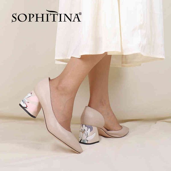 sophitina mature stylish pumps shoes women mid heels basic flower office lady shoes soft spring autumn pointed toe c172 210513, Black
sophitina mature stylish pumps shoes women mid heels basic flower office lady shoes soft spring autumn pointed toe c172 210513, Black