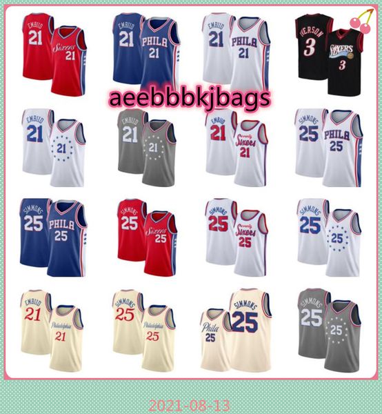 basketball uniform21 joel embiid3 allen iverson25 ben simmonsbasketball clothes, Black;red
basketball uniform21 joel embiid3 allen iverson25 ben simmonsbasketball clothes, Black;red