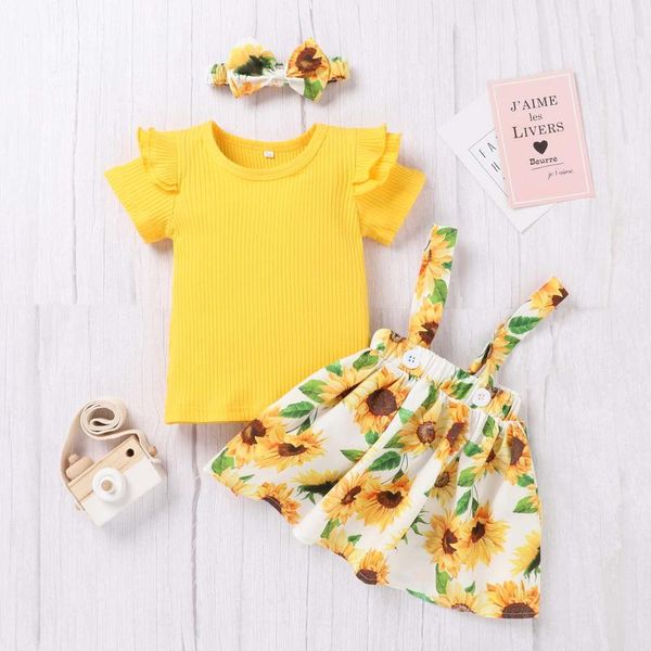 summer girls clothes suit toddler born baby ribbed t-shirt and suspender skirt headband outfit cute girl casual clothing sets, White
summer girls clothes suit toddler born baby ribbed t-shirt and suspender skirt headband outfit cute girl casual clothing sets, White