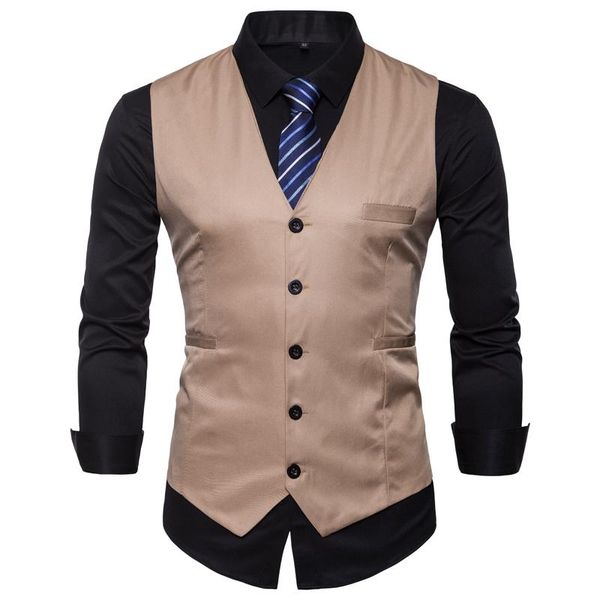men's vests suit vest business slim green blue 2021 spring single-breasted professional waiter overalls, Black;white
men's vests suit vest business slim green blue 2021 spring single-breasted professional waiter overalls, Black;white