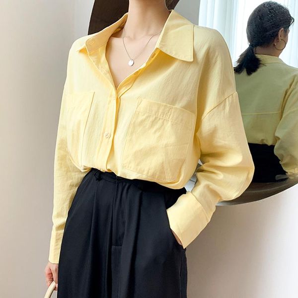 women's blouses & shirts basic white for women spring summer turn-down collar double pockets office ladies blouse female blusas
women's blouses & shirts basic white for women spring summer turn-down collar double pockets office ladies blouse female blusas