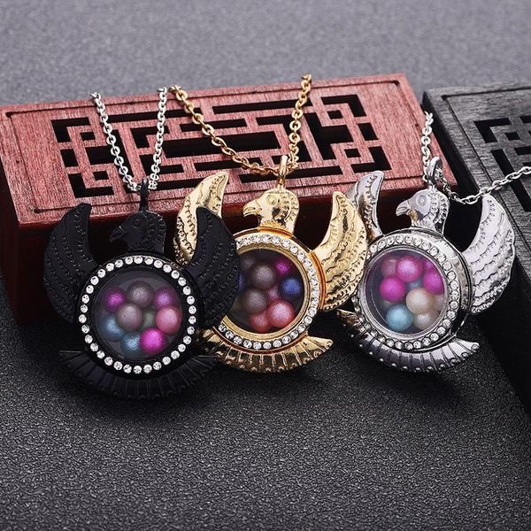 necklace diffuser pendant rose gold 28mm magnetic aroma locket stainless steel eagle necklaces, Silver
necklace diffuser pendant rose gold 28mm magnetic aroma locket stainless steel eagle necklaces, Silver