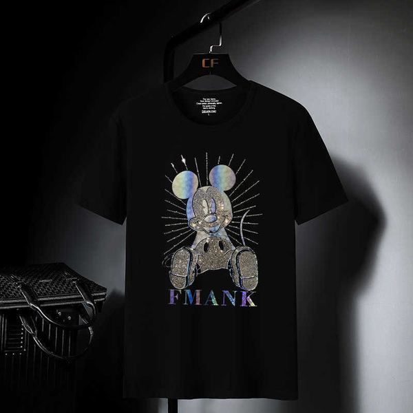 fashion t shirt short sleeve men's 5d colorful printed 2021 lovers diamond round neck brand large, White;black
fashion t shirt short sleeve men's 5d colorful printed 2021 lovers diamond round neck brand large, White;black