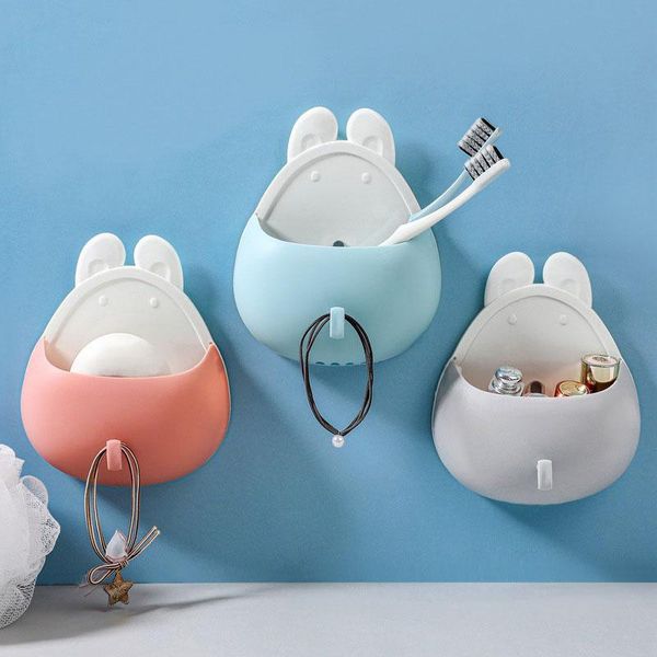 hooks & rails wall hanging shelf drain storage box bathroom room organizer toiletries toothbrush rack cartoon
hooks & rails wall hanging shelf drain storage box bathroom room organizer toiletries toothbrush rack cartoon