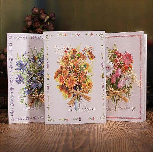 greeting cards 8pcs three-dimensional handmade flower card creative birthday daily universal thanksgiving
greeting cards 8pcs three-dimensional handmade flower card creative birthday daily universal thanksgiving