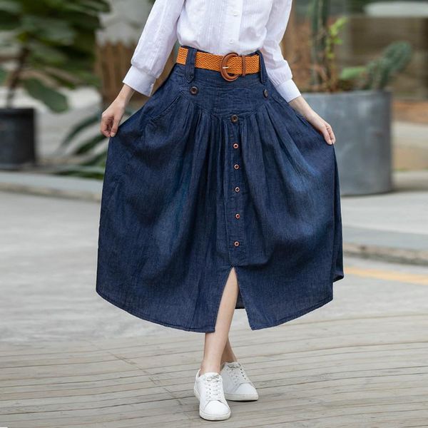 skirts 5xl 6xl plus maxi size skirt women long denim femme casual loose high waisted single breasted jean saias, Black
skirts 5xl 6xl plus maxi size skirt women long denim femme casual loose high waisted single breasted jean saias, Black