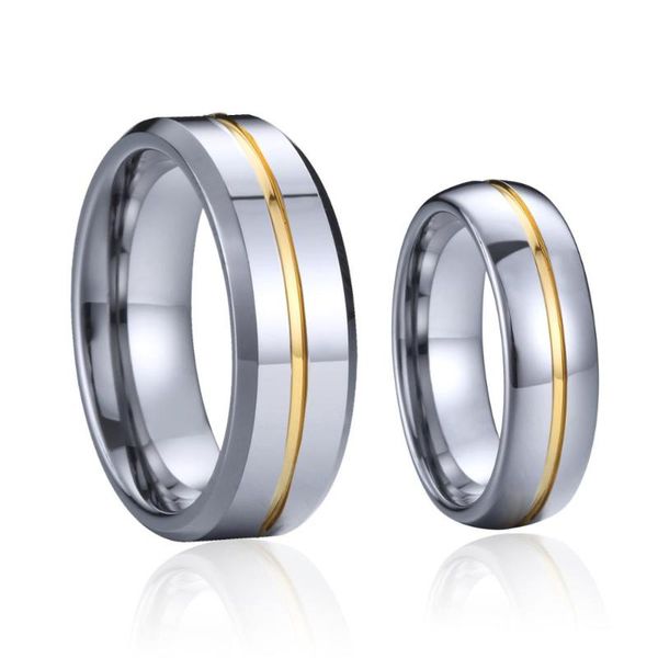 wedding rings classic tungsten carbide ring silver color never fade marriage bands for men and women couples lover's alliance, Slivery;golden
wedding rings classic tungsten carbide ring silver color never fade marriage bands for men and women couples lover's alliance, Slivery;golden