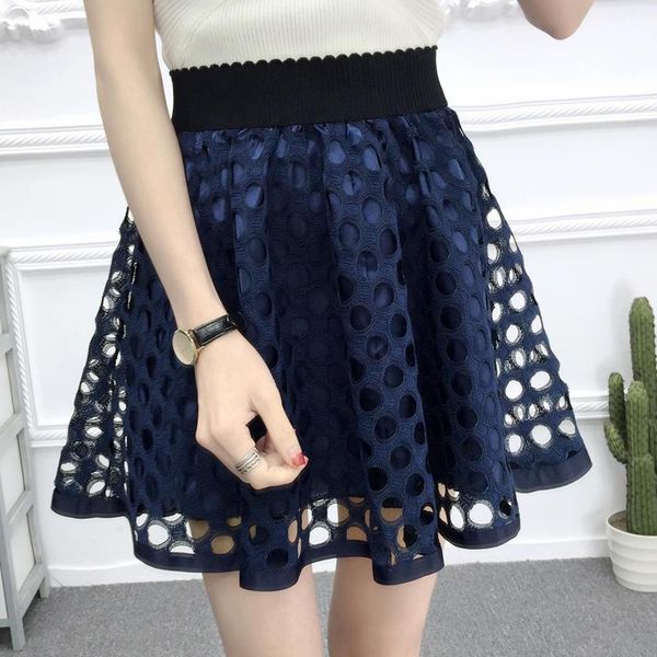skirts lace mini women clothes summer high waist short skirt female saias beach solid ladies streetwear pleated q3867, Black
skirts lace mini women clothes summer high waist short skirt female saias beach solid ladies streetwear pleated q3867, Black