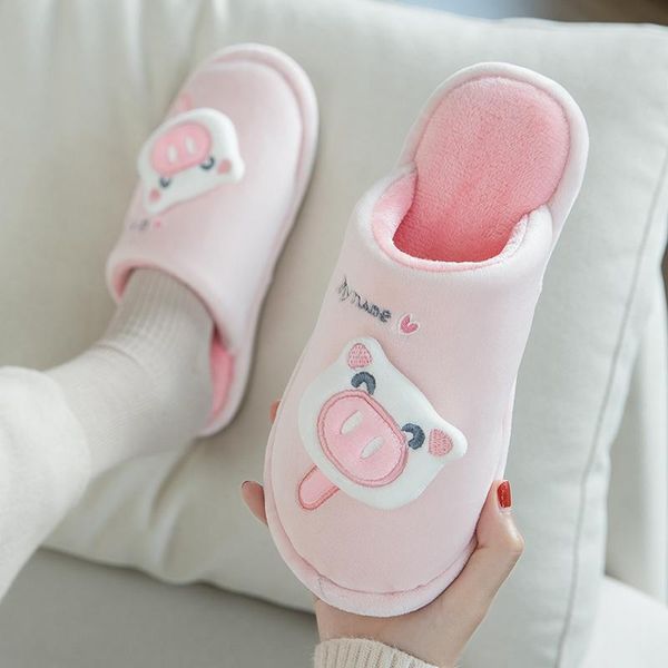 slippers pig print soft slip on autumn indoor winter house fluffy fur warm shoes couple buty damskie, Black
slippers pig print soft slip on autumn indoor winter house fluffy fur warm shoes couple buty damskie, Black