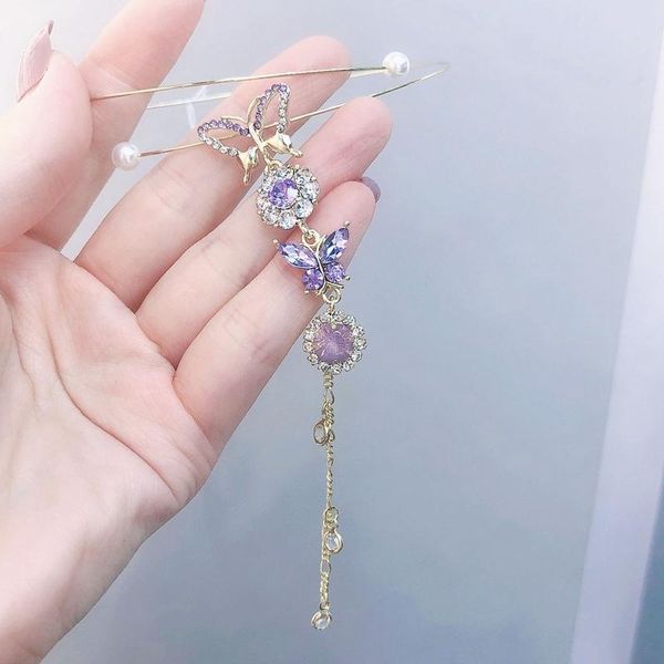 pendant necklaces korean elegant metal round chain choker jewelry for women girls fashion purple crystal butterfly necklace bijoux, Silver
pendant necklaces korean elegant metal round chain choker jewelry for women girls fashion purple crystal butterfly necklace bijoux, Silver
