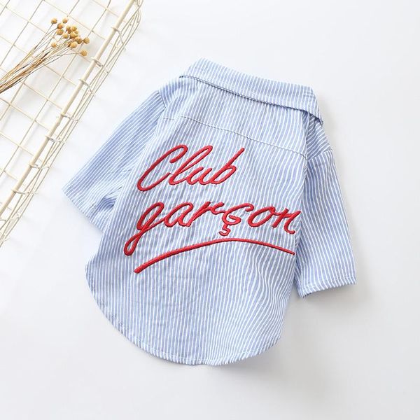 dog apparel fashion clothes pet shirts for dogs clothing striped embroidery cat pets summer
dog apparel fashion clothes pet shirts for dogs clothing striped embroidery cat pets summer