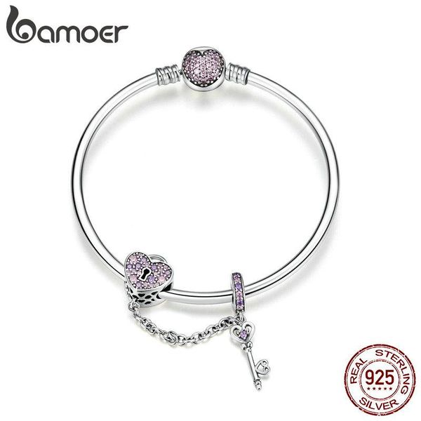 genuine 925 sterling silver love key heart shape bracelets bangles for women purple zircon valentine gift jewelry scb820 bangle, Black
genuine 925 sterling silver love key heart shape bracelets bangles for women purple zircon valentine gift jewelry scb820 bangle, Black