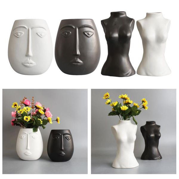 human body vase face flower pot dried simulation ceramic bottle art home living room statue ornaments vases
human body vase face flower pot dried simulation ceramic bottle art home living room statue ornaments vases