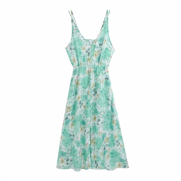 casual dresses women summer fashion flower print za green spaghetti strap long chic lady elegant v-neck sleeveless sling dress ia2, Black;gray
casual dresses women summer fashion flower print za green spaghetti strap long chic lady elegant v-neck sleeveless sling dress ia2, Black;gray