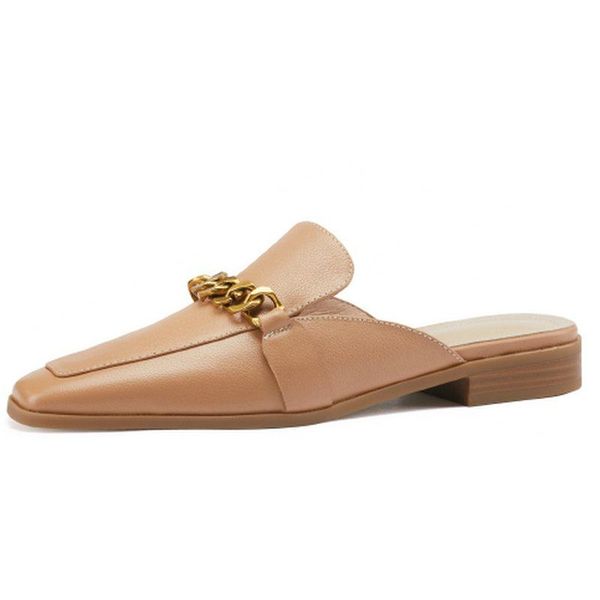 hanged metal women mules slippers genuine leather fashion trend sandals for 2021 summer wedding office lady shoes woman, Black
hanged metal women mules slippers genuine leather fashion trend sandals for 2021 summer wedding office lady shoes woman, Black