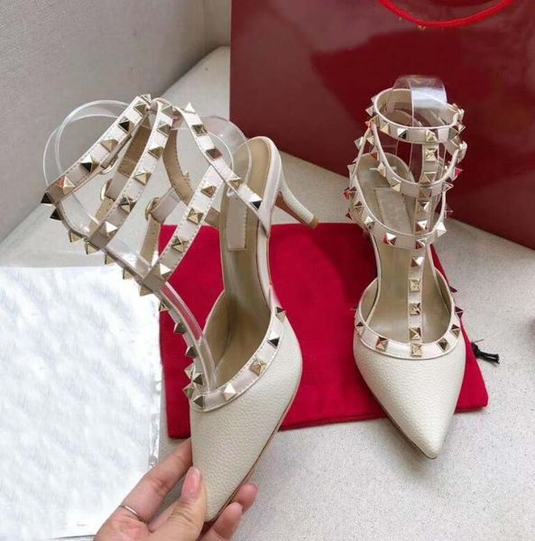 rivet with thick heel shoes cowhide upper and sheepskin lining designer high heels sandals , height 6.5cm ~ 9.5cm shoe, Black
rivet with thick heel shoes cowhide upper and sheepskin lining designer high heels sandals , height 6.5cm ~ 9.5cm shoe, Black