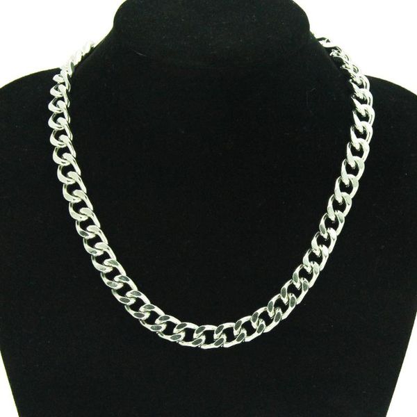 chokers 10mm cuban link chain necklace for men glossy stainless steel neck chains women hip hop miami rapper necklaces jewelry, Golden;silver
chokers 10mm cuban link chain necklace for men glossy stainless steel neck chains women hip hop miami rapper necklaces jewelry, Golden;silver