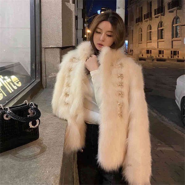 women's fur & faux jacket women coat winter double breasted overcoat veste femme ohj4, Black
women's fur & faux jacket women coat winter double breasted overcoat veste femme ohj4, Black