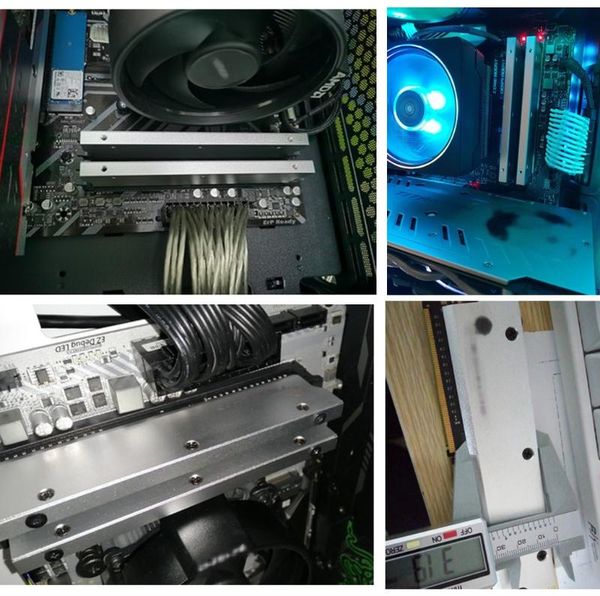 fans & coolings 2pcs meo-pm0ab computer water cooling memory heatsink cooler shell vest wide narrow version frosted surface
fans & coolings 2pcs meo-pm0ab computer water cooling memory heatsink cooler shell vest wide narrow version frosted surface