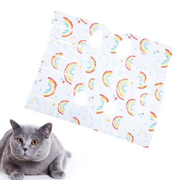 breathable neutering clothes cotton costume comfortable recovery for cat kitten (random pattern, size) costumes
breathable neutering clothes cotton costume comfortable recovery for cat kitten (random pattern, size) costumes
