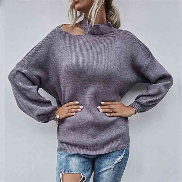 unsymmetrical pullover autumn and winter loose shoulder lazy sweater bottom sweate 210508, White;black
unsymmetrical pullover autumn and winter loose shoulder lazy sweater bottom sweate 210508, White;black