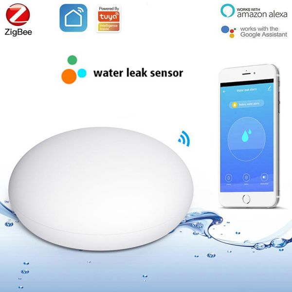 smart home control zigbee3.0 water leakage sensor flood detector overflow and full remote alarm work with alexa google
smart home control zigbee3.0 water leakage sensor flood detector overflow and full remote alarm work with alexa google