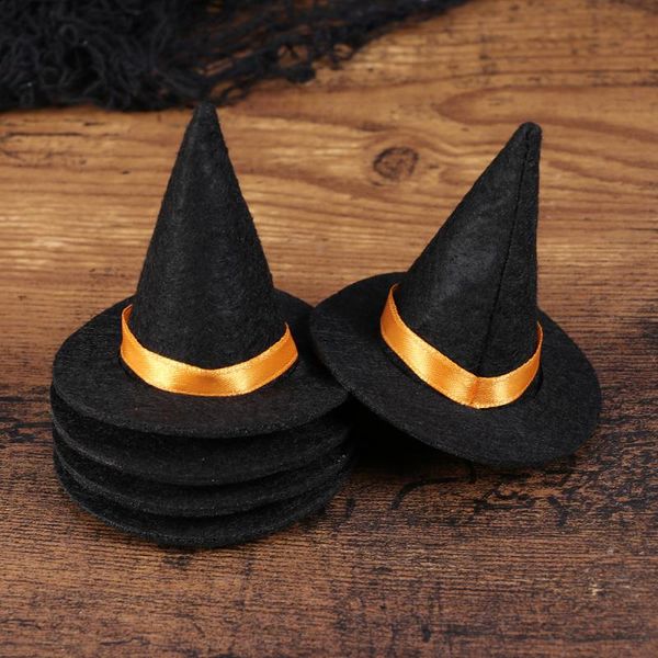 party hats 6pcs mini felt witch handmade bottle decor for halloween diy hair accessories crafts (black)
party hats 6pcs mini felt witch handmade bottle decor for halloween diy hair accessories crafts (black)