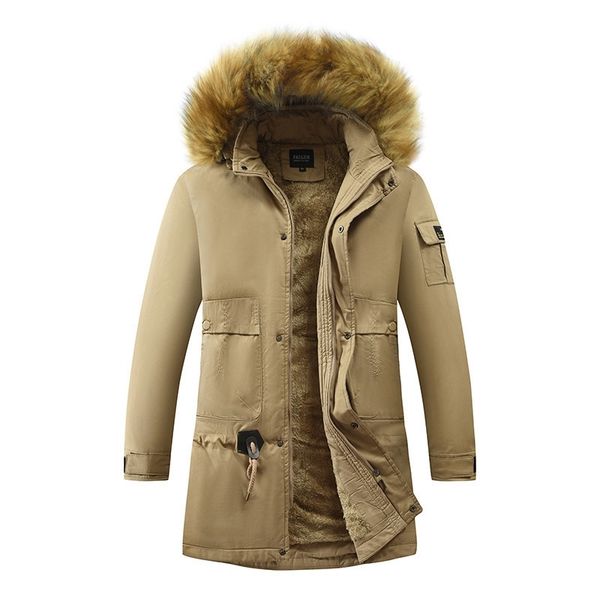 2020 winter new men's cotton jacket with plush and thickened waist closing hooded cotton jacket, Black
2020 winter new men's cotton jacket with plush and thickened waist closing hooded cotton jacket, Black