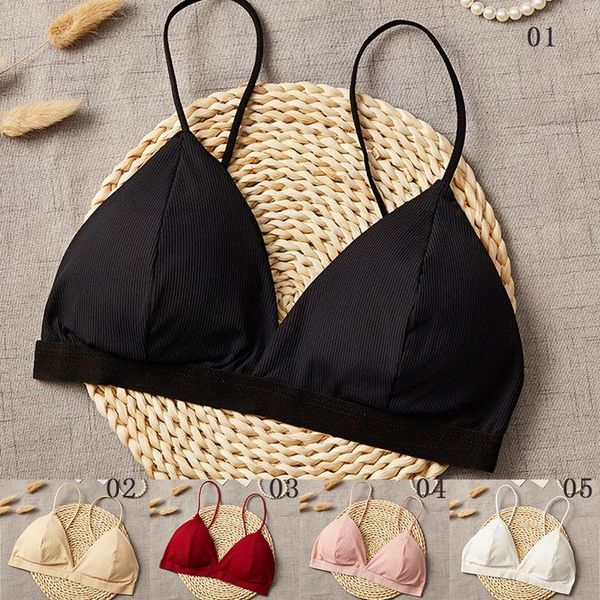 camisoles & tanks deep v-neck solid color underwear adjustable strap push up bra weave cotton breathable soft bralette, Black;white
camisoles & tanks deep v-neck solid color underwear adjustable strap push up bra weave cotton breathable soft bralette, Black;white