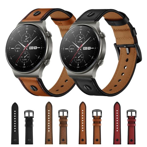 watch bands cow leather strap for huawei gt 2 pro band 42mm 46mm 2e & honor magic bracelet watchband, Black;brown
watch bands cow leather strap for huawei gt 2 pro band 42mm 46mm 2e & honor magic bracelet watchband, Black;brown