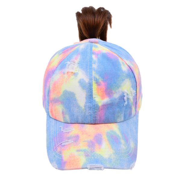tie-dye criss cross ponytail hats 7 colors woman washed baseball caps outdoor sports messy bun trucker hat cyz3217, Blue;gray
tie-dye criss cross ponytail hats 7 colors woman washed baseball caps outdoor sports messy bun trucker hat cyz3217, Blue;gray