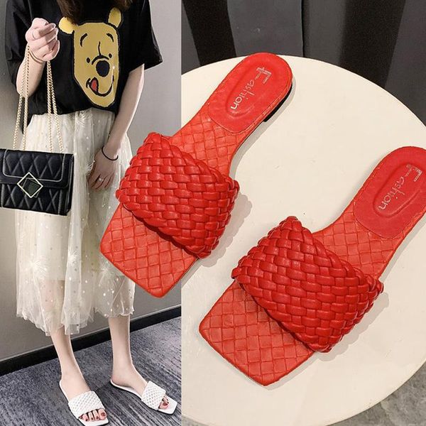 women's slippers women summer flats woman fashion square toe footwear 2021 ladies casual comfortable slides female beach shoes, Black
women's slippers women summer flats woman fashion square toe footwear 2021 ladies casual comfortable slides female beach shoes, Black