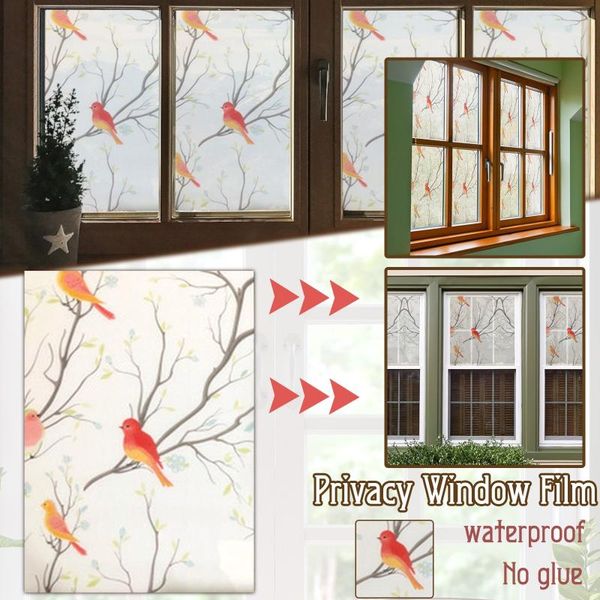 wall stickers stained glass window clings frosted bird privacy protection drop- reusable film sticker home decoration
wall stickers stained glass window clings frosted bird privacy protection drop- reusable film sticker home decoration
