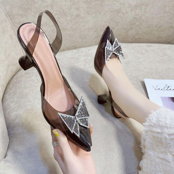 sandals plus size 35-43 heels shoes crystal butterfly transparent clear high pointed toe pumps sandalias mujer 9095g, Black
sandals plus size 35-43 heels shoes crystal butterfly transparent clear high pointed toe pumps sandalias mujer 9095g, Black